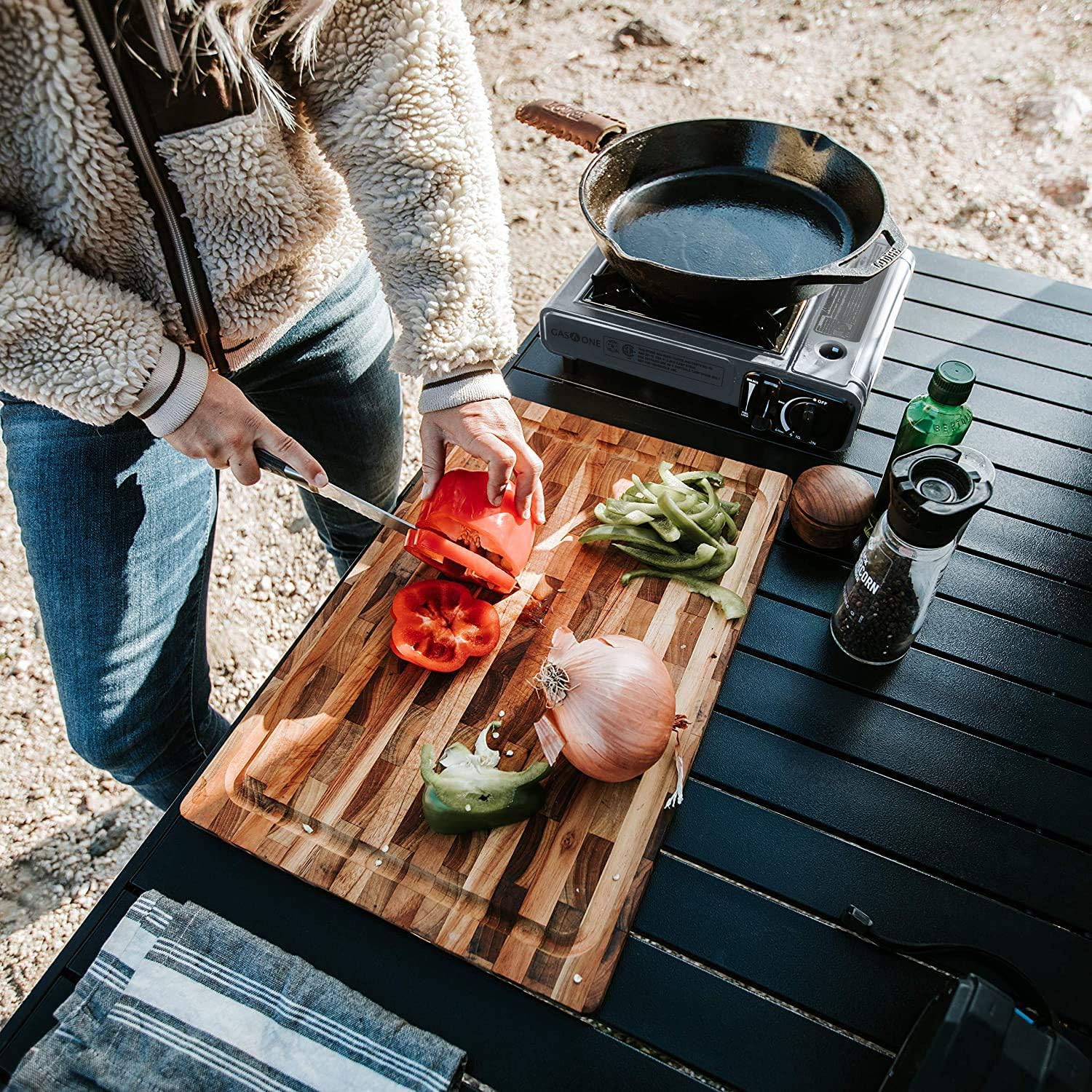 Gas One Portable Butane Camping Stove with Case